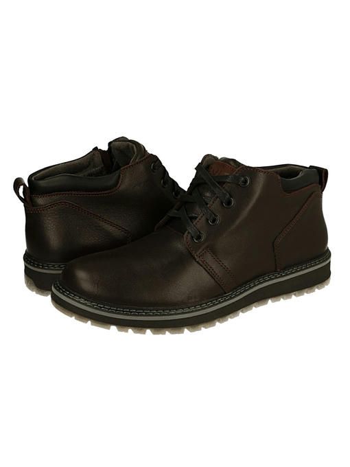 Ботинки кожаные