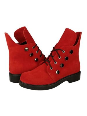 Ботинки замшевые