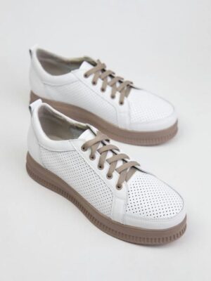 Кеды кожаные