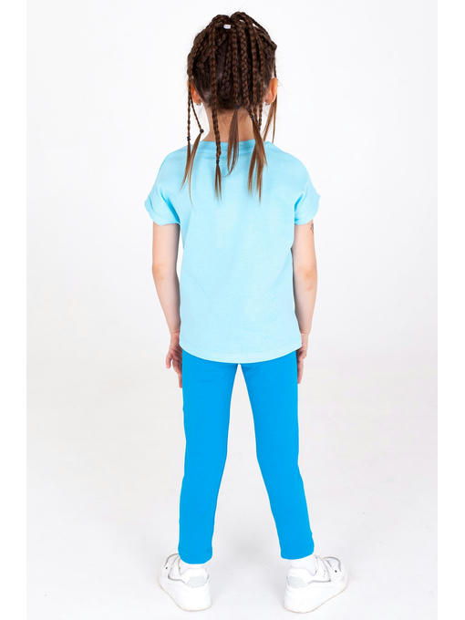 Хлопковая футболка для девочки Takro — изображение 3