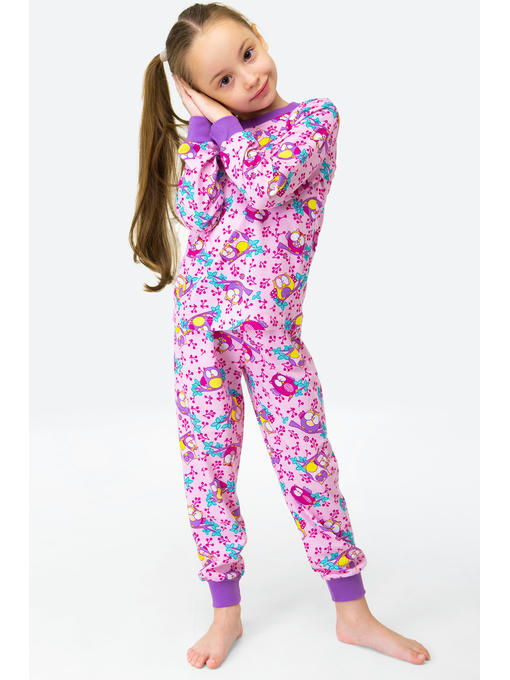 Хлопковая пижама для девочки Bonito — изображение 2