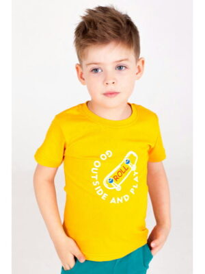 Хлопковая футболка для мальчика Takro