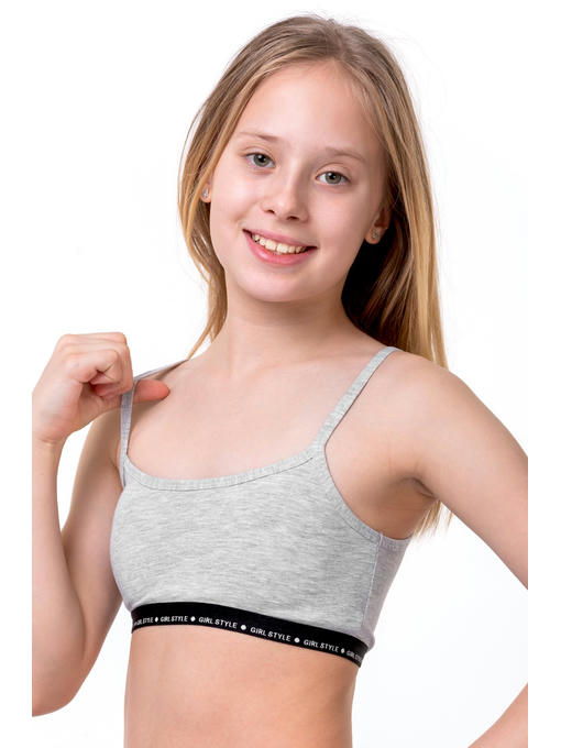 Майка-топ с вкладышами для девочки 3шт. Baykar — изображение 2