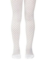 Эластичные колготки для девочки с узором Conte-kids