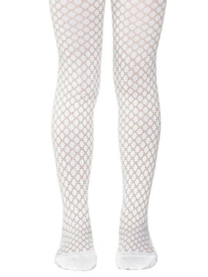 Эластичные колготки для девочки с узором Conte-kids