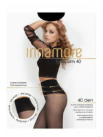 Женские эластичные колготки с ультрашироким утягивающим поясом 40 Innamore