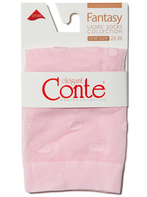 Женские эластичные полупрозрачные носки 20 ден Conte Elegant — изображение 3