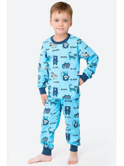 Хлопковая пижама для мальчика Bonito — изображение 3