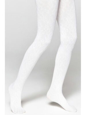 Плотные эластичные колготки для девочки из микрофибры Conte Elegant