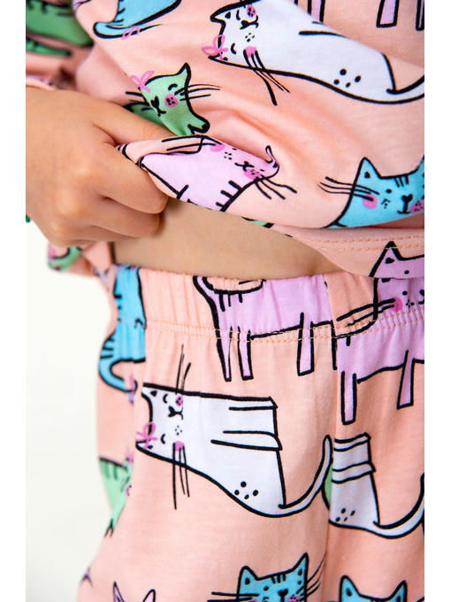 Хлопковая пижама для девочки Bonito — изображение 3