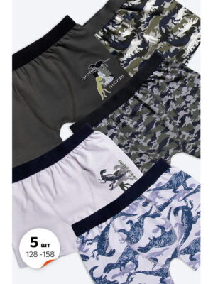 Трусы-боксеры для мальчика 5 шт. Nicoletta