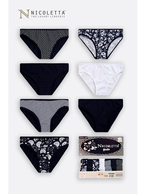 Женские трусы-слипы 7шт. Nicoletta — изображение 2