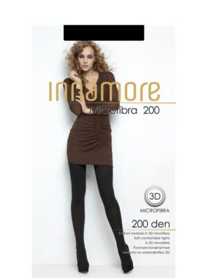Женские мягкие комфортные колготки из микрофибры 200 Innamore