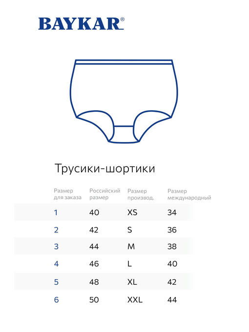 Женские трусы Baykar — изображение 2