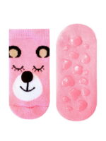 Махровые носки с силиконом на стопе для девочки Брестские