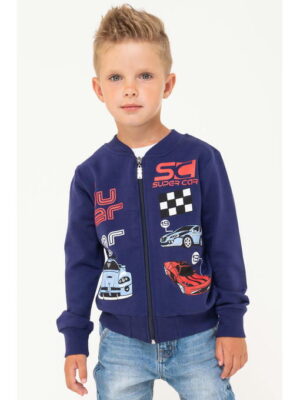 Бомбер для мальчика из футера Bonito