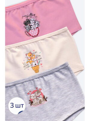 Трусы для девочки 3шт. Baykar