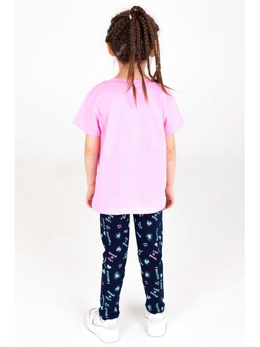 Хлопковая футболка для девочки Takro — изображение 2