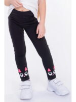 Лосины из футера двухнитки с начесом для девочки Bonito