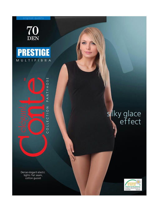 Женские эластичные колготки 70 ден Conte Elegant