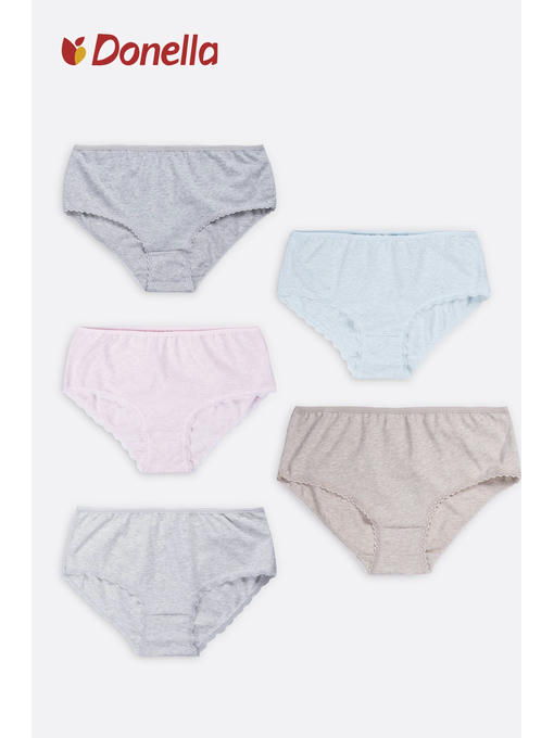 Женские трусы-слипы с высокой посадкой 5 шт. Donella — изображение 4