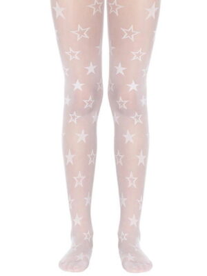 Нарядные капроновые колготки для девочки 20 Den Conte Elegant
