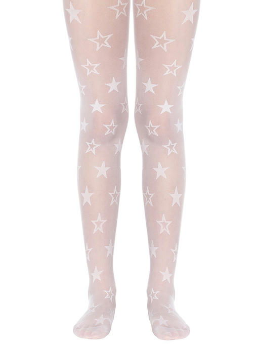 Нарядные капроновые колготки для девочки 20 Den Conte Elegant