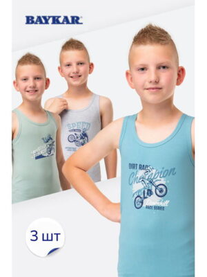 Майка для мальчика 3шт. Baykar