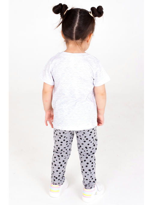 Хлопковая футболка для девочки Takro — изображение 2