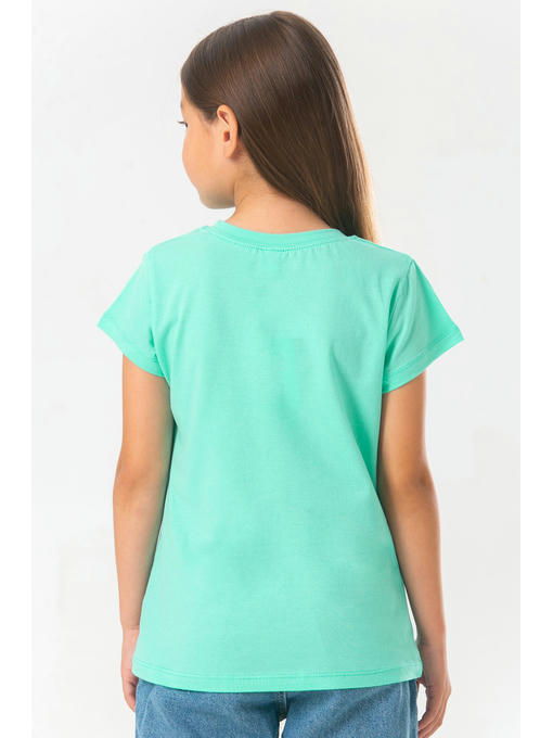 Хлопковая футболка для девочки Bonito — изображение 4