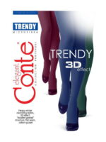 Женские плотные цветные колготки 150 ден Conte Elegant