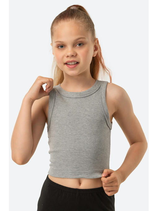 Майка-топ для девочки в рубчик Baykar — изображение 2