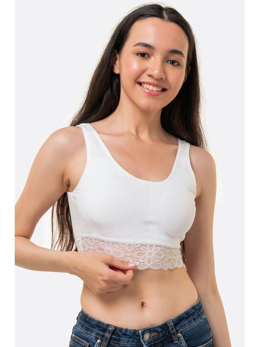 Майка-топ для девочки на поролоновом подкладе Donella — изображение 2