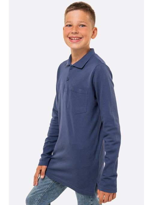 Поло с длинным рукавом для мальчика Bonito — изображение 3
