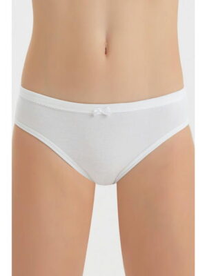 Белые классические трусики для девочки Baykar