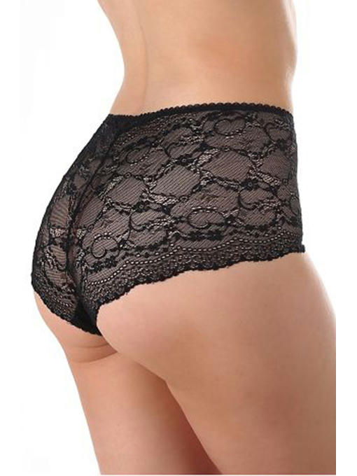 Женские кружевные трусы-слипы с высокой посадкой Innamore — изображение 2