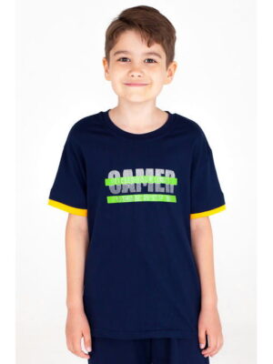 Хлопковая футболка для мальчика Takro