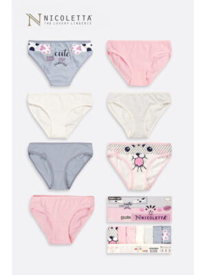 Трусы для девочки 7шт. Nicoletta