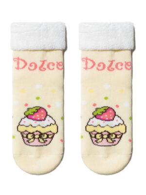 Носки махровые для девочки Conte-kids