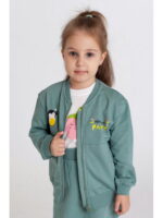 Толстовка из футера двухнитки для девочки Takro