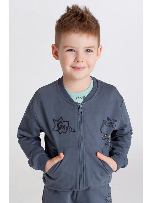 Толстовка из футера двухнитки для мальчика Takro