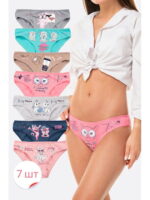 Женские трусы-слипы 7шт. Nicoletta