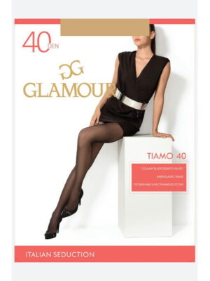 Женские эластичные колготки 40 ден Glamour