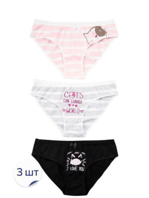 Трусы для девочки 3шт. Baykar