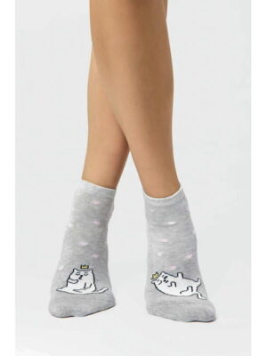 Женские укороченные носки с махровой стопой Mark Formelle