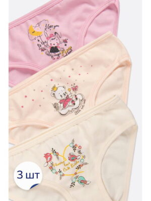 Трусы для девочки 3шт. Baykar