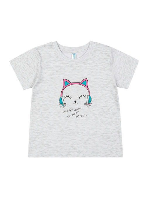 Хлопковая футболка для девочки Takro — изображение 3