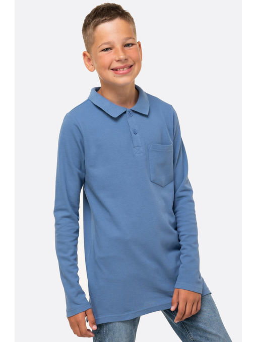 Поло с длинным рукавом для мальчика Bonito — изображение 3