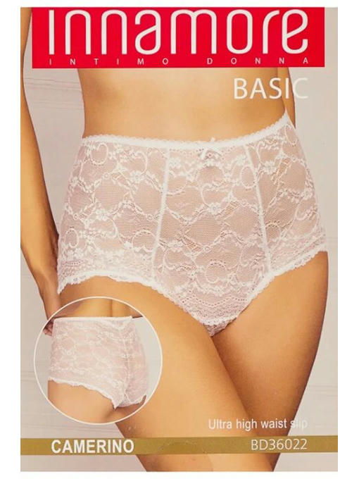 Женские кружевные трусы-слипы с высокой посадкой Innamore — изображение 2