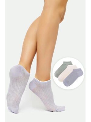 Женские укороченные носки 3 пары Mark Formelle